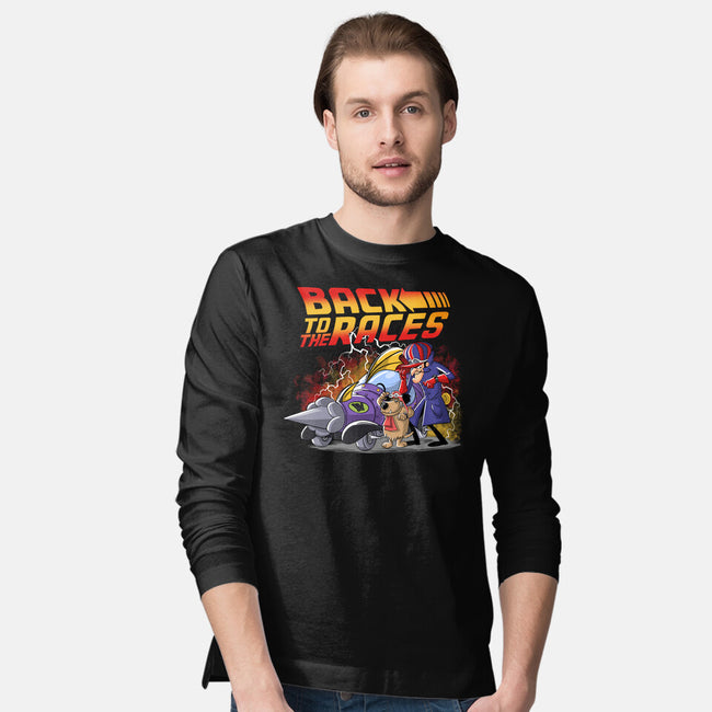 Back To The Races-Mens-Long Sleeved-Tee-zascanauta