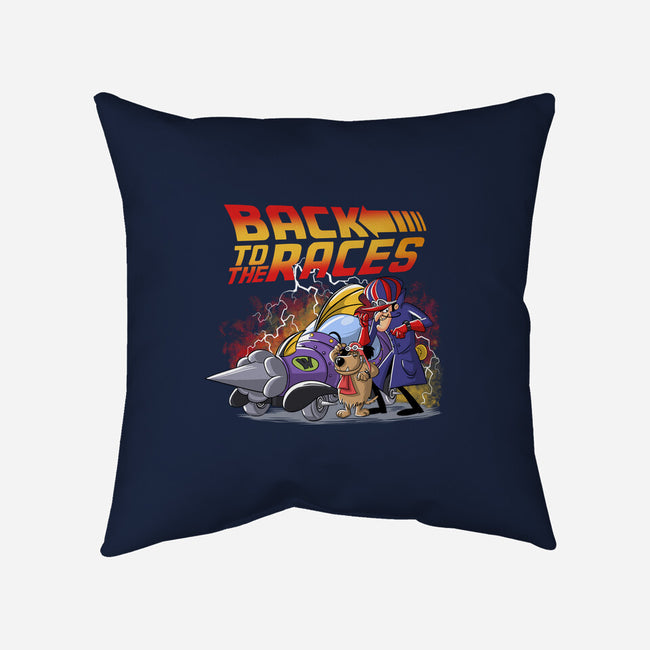 Back To The Races-None-Removable Cover w Insert-Throw Pillow-zascanauta