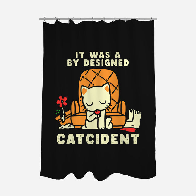 Catcident-None-Polyester-Shower Curtain-naomori