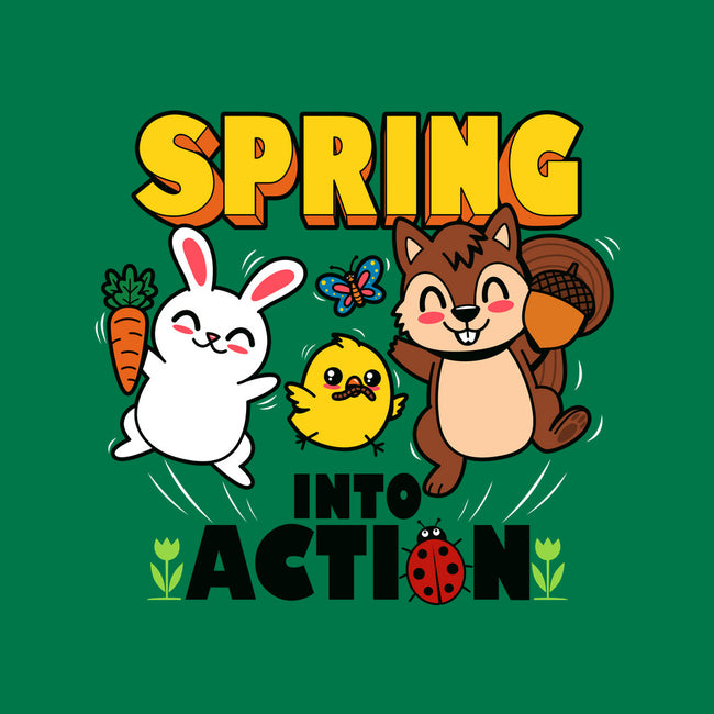 Spring Into Action-Unisex-Basic-Tee-Boggs Nicolas