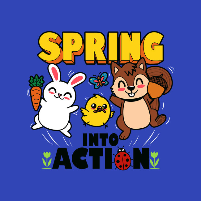 Spring Into Action-Womens-V-Neck-Tee-Boggs Nicolas