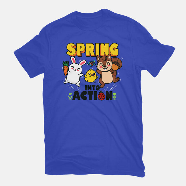 Spring Into Action-Womens-Basic-Tee-Boggs Nicolas