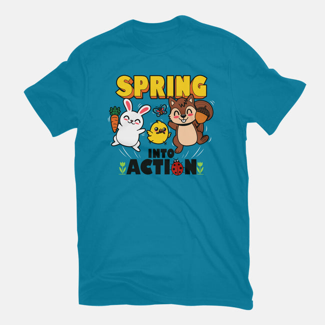 Spring Into Action-Mens-Heavyweight-Tee-Boggs Nicolas