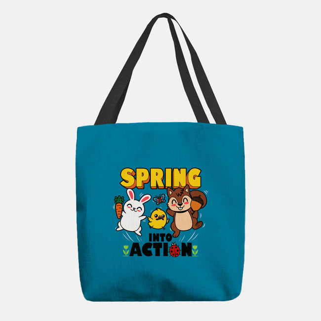 Spring Into Action-None-Basic Tote-Bag-Boggs Nicolas