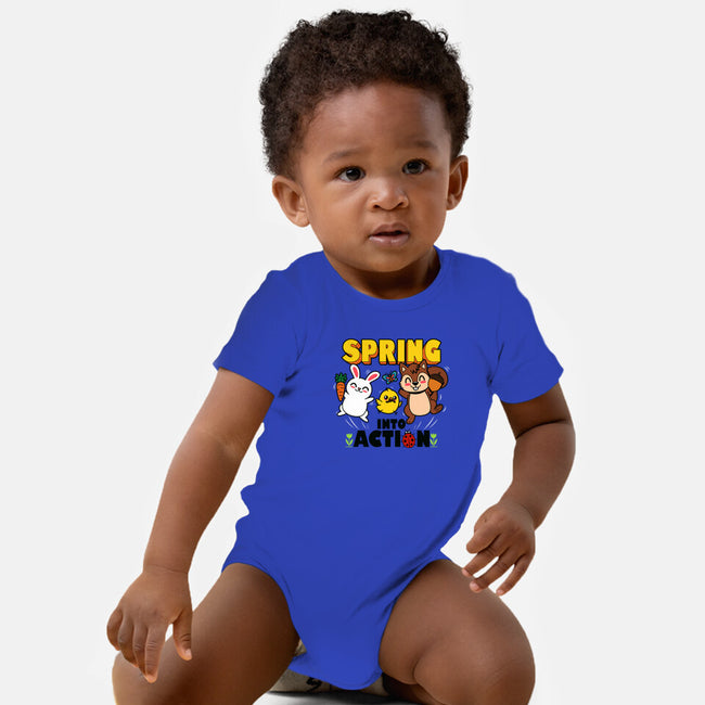 Spring Into Action-Baby-Basic-Onesie-Boggs Nicolas