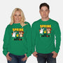 Spring Into Action-Unisex-Crew Neck-Sweatshirt-Boggs Nicolas