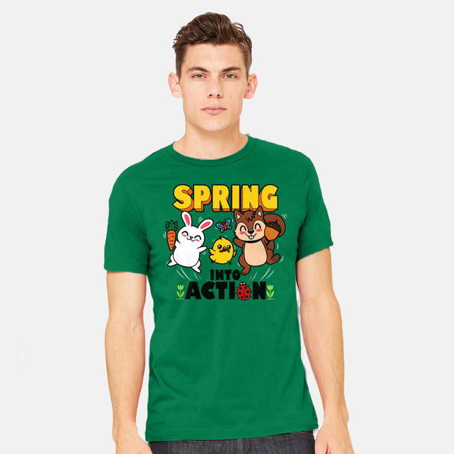 Spring Into Action-Mens-Heavyweight-Tee-Boggs Nicolas