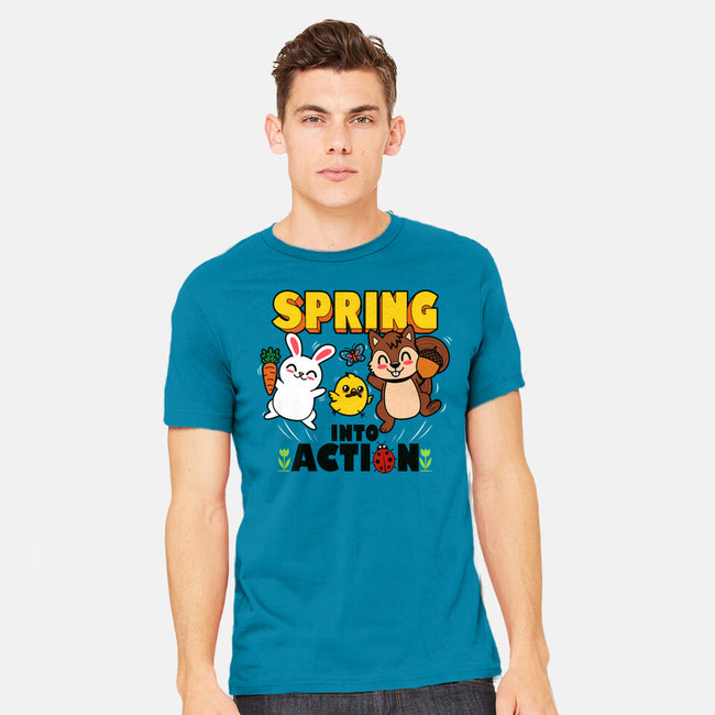 Spring Into Action-Mens-Heavyweight-Tee-Boggs Nicolas