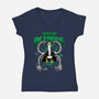 Ducktor Octopus-Womens-V-Neck-Tee-Tri haryadi