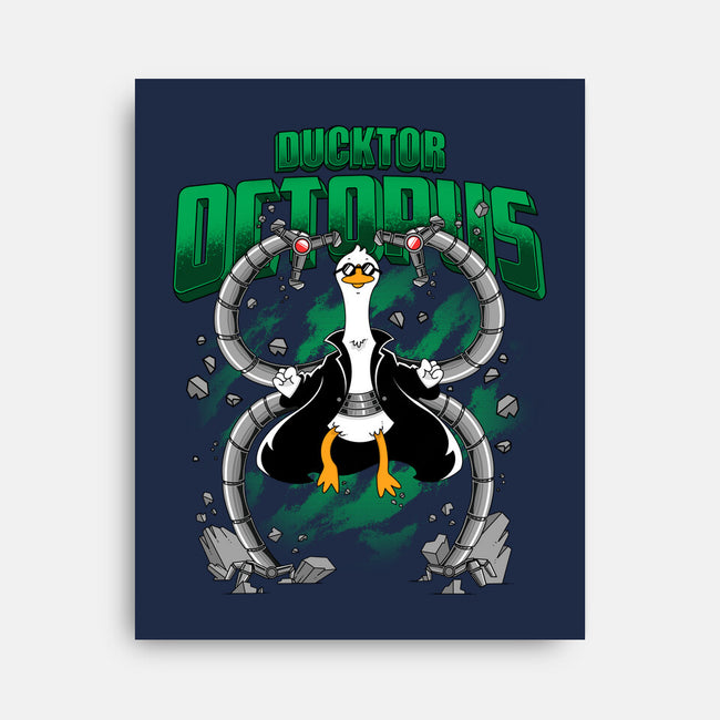 Ducktor Octopus-None-Stretched-Canvas-Tri haryadi