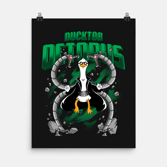 Ducktor Octopus-None-Matte-Poster-Tri haryadi