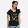 Ducktor Octopus-Womens-V-Neck-Tee-Tri haryadi