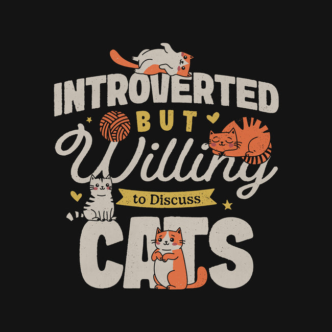 Willing To Discuss Cats-Youth-Pullover-Sweatshirt-Herk Up Tees