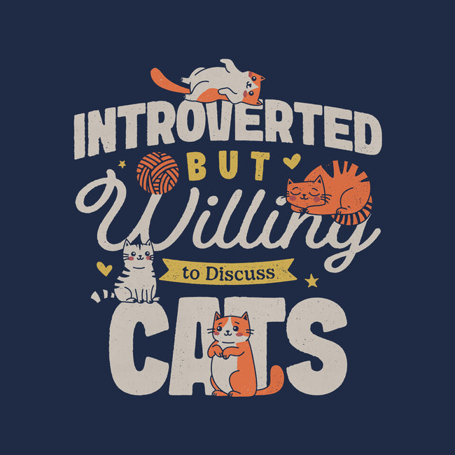 Willing To Discuss Cats-Unisex-Kitchen-Apron-Herk Up Tees