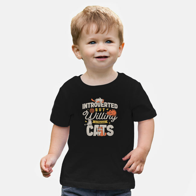 Willing To Discuss Cats-Baby-Basic-Tee-Herk Up Tees