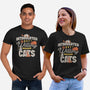 Willing To Discuss Cats-Unisex-Basic-Tee-Herk Up Tees