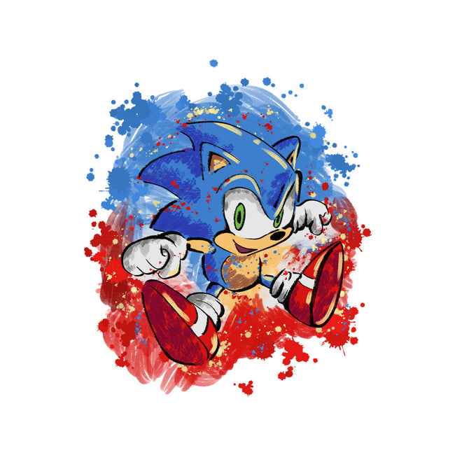 Hedgehog Paint-None-Matte-Poster-nickzzarto