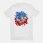 Hedgehog Paint-Womens-Basic-Tee-nickzzarto