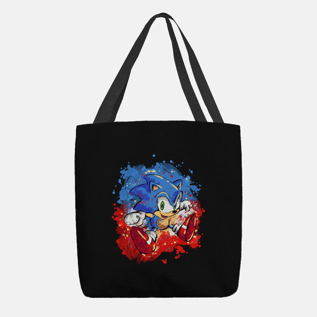 Hedgehog Paint-None-Basic Tote-Bag-nickzzarto