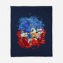 Hedgehog Paint-None-Fleece-Blanket-nickzzarto