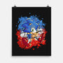 Hedgehog Paint-None-Matte-Poster-nickzzarto