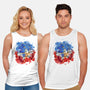 Hedgehog Paint-Unisex-Basic-Tank-nickzzarto