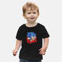 Hedgehog Paint-Baby-Basic-Tee-nickzzarto