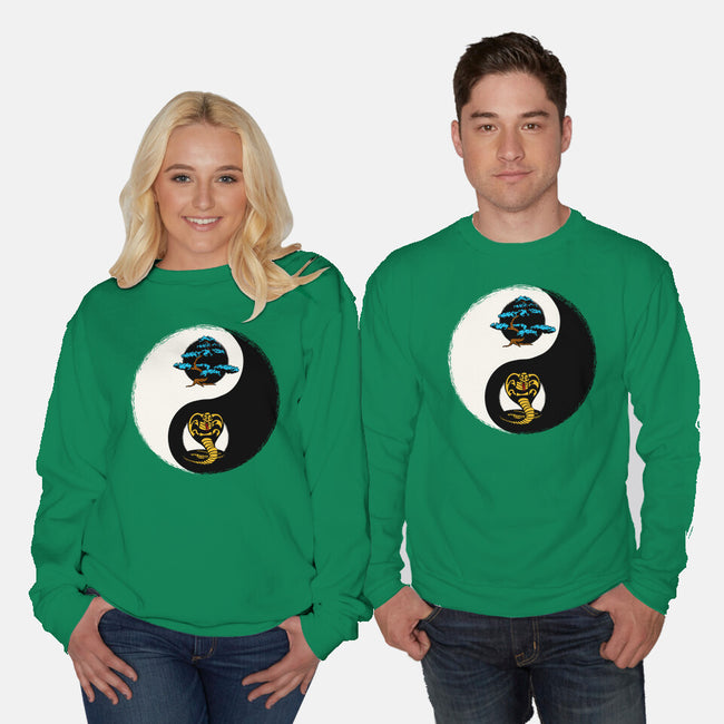 Balance Dojo-Unisex-Crew Neck-Sweatshirt-Melonseta