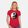 Balance Dojo-Womens-Fitted-Tee-Melonseta
