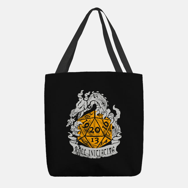 The Roll Initiative-None-Basic Tote-Bag-FunkVampire