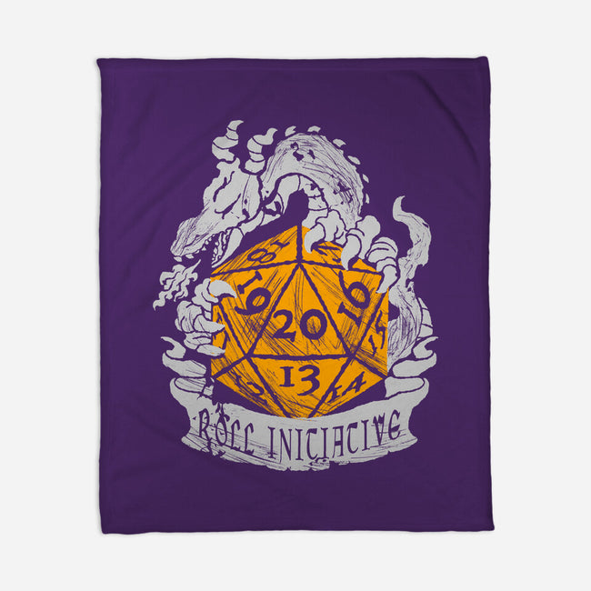 The Roll Initiative-None-Fleece-Blanket-FunkVampire