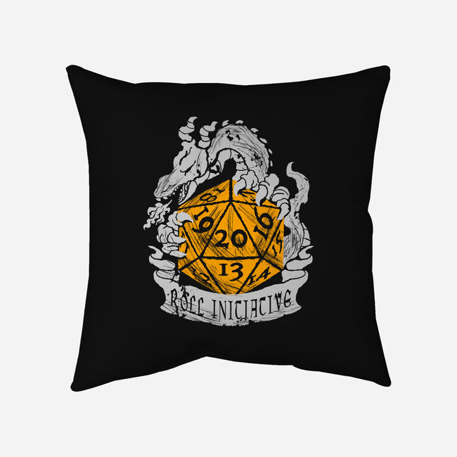 The Roll Initiative-None-Removable Cover w Insert-Throw Pillow-FunkVampire