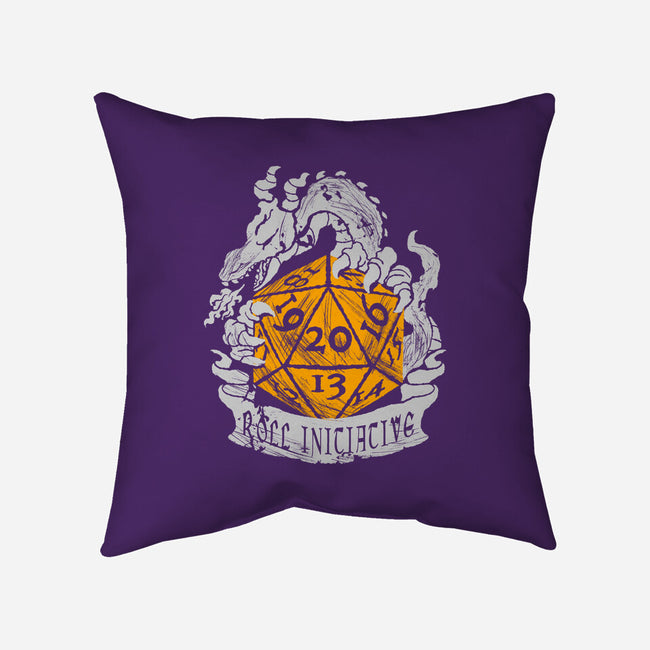 The Roll Initiative-None-Removable Cover w Insert-Throw Pillow-FunkVampire