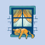 Relax On Window-Unisex-Crew Neck-Sweatshirt-FunkVampire