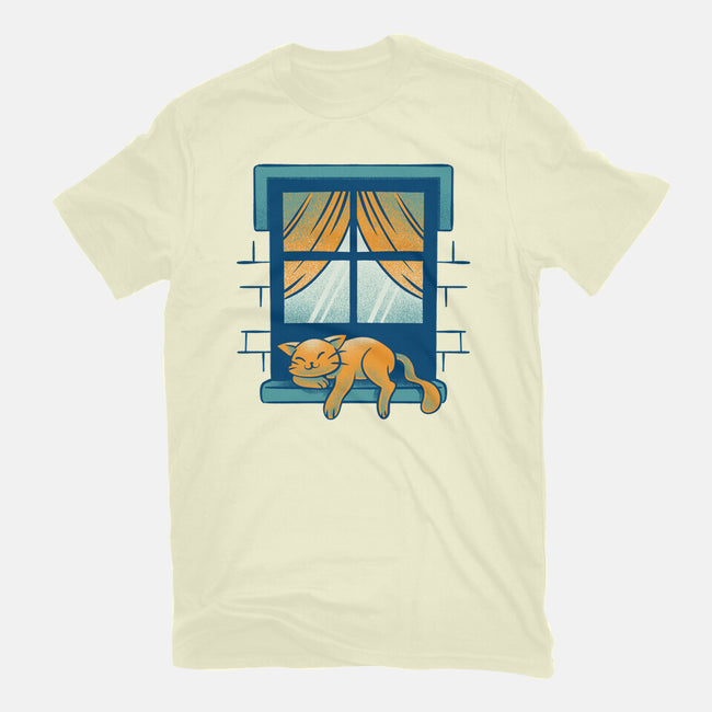 Relax On Window-Mens-Basic-Tee-FunkVampire