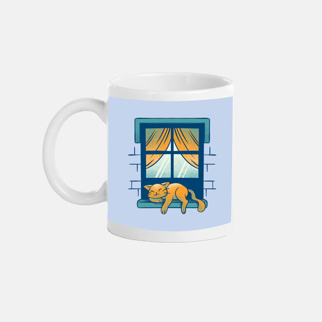 Relax On Window-None-Mug-Drinkware-FunkVampire