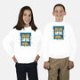 Relax On Window-Youth-Crew Neck-Sweatshirt-FunkVampire