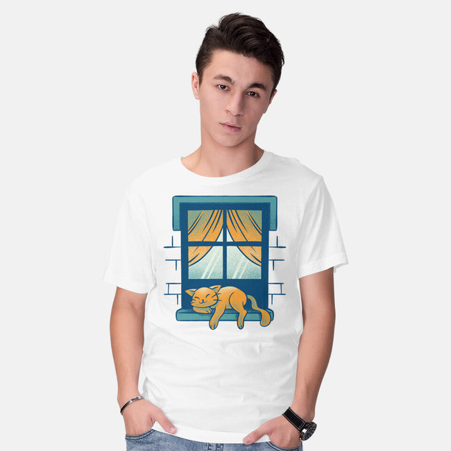 Relax On Window-Mens-Basic-Tee-FunkVampire