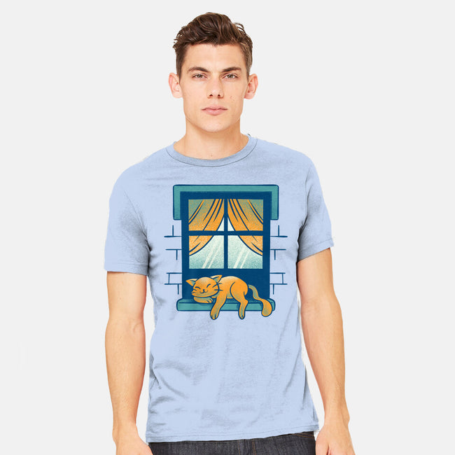 Relax On Window-Mens-Heavyweight-Tee-FunkVampire