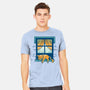 Relax On Window-Mens-Heavyweight-Tee-FunkVampire