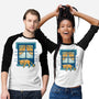 Relax On Window-Unisex-Baseball-Tee-FunkVampire