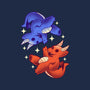 Fire And Water Dragons-Unisex-Crew Neck-Sweatshirt-FunkVampire