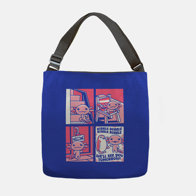 Ask An Axolotl-None-Adjustable Tote-Bag-estudiofitas