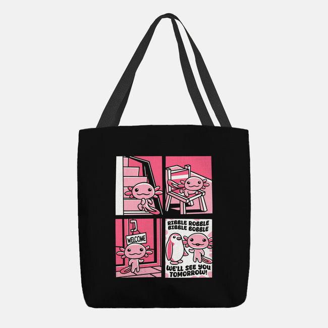 Ask An Axolotl-None-Basic Tote-Bag-estudiofitas