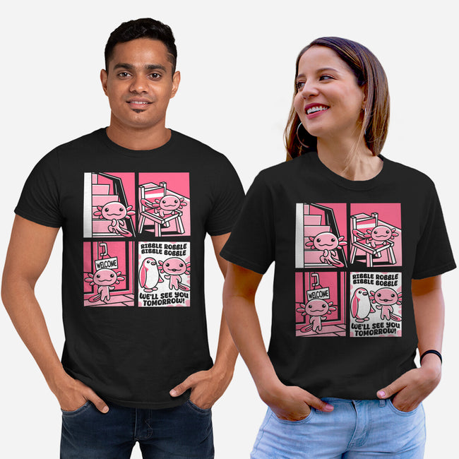 Ask An Axolotl-Unisex-Basic-Tee-estudiofitas