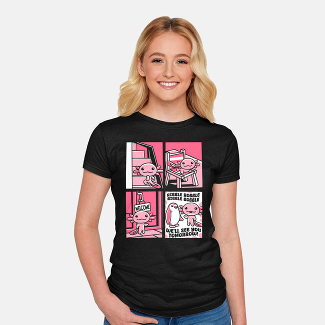 Ask An Axolotl-Womens-Fitted-Tee-estudiofitas