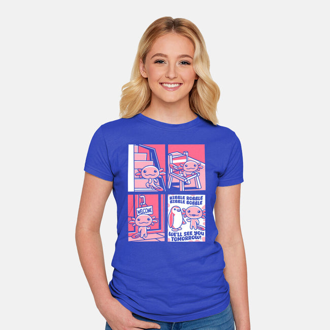 Ask An Axolotl-Womens-Fitted-Tee-estudiofitas