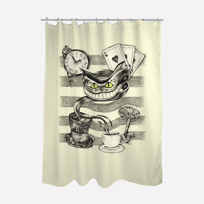 World Of Alice-None-Polyester-Shower Curtain-Umberto Vicente