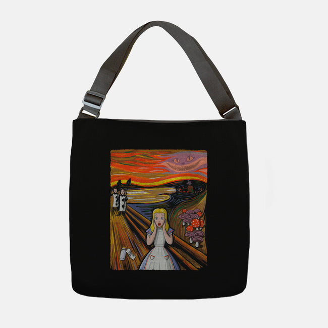 Alice In Screamland-None-Adjustable Tote-Bag-NMdesign