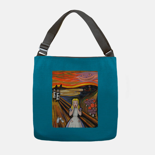 Alice In Screamland-None-Adjustable Tote-Bag-NMdesign